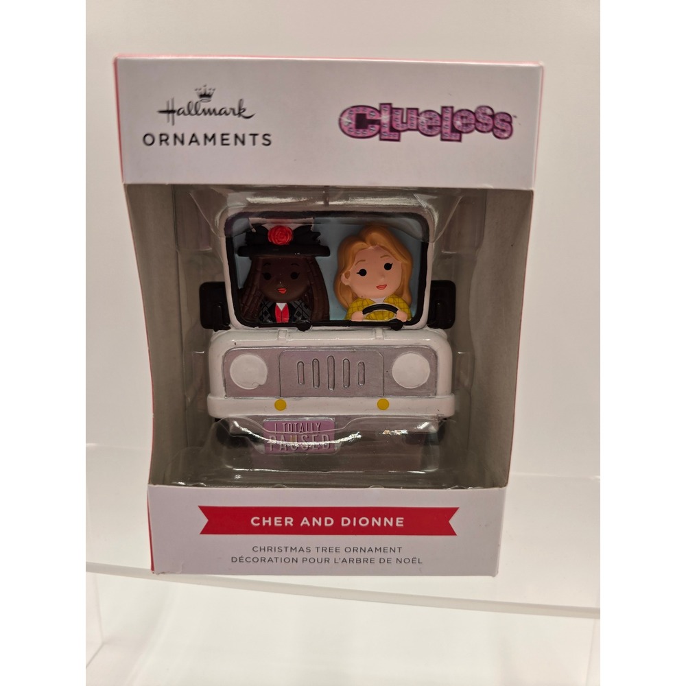 Hallmark Clueless Cher and Dionne Jeep Christmas Ornament 2025 New